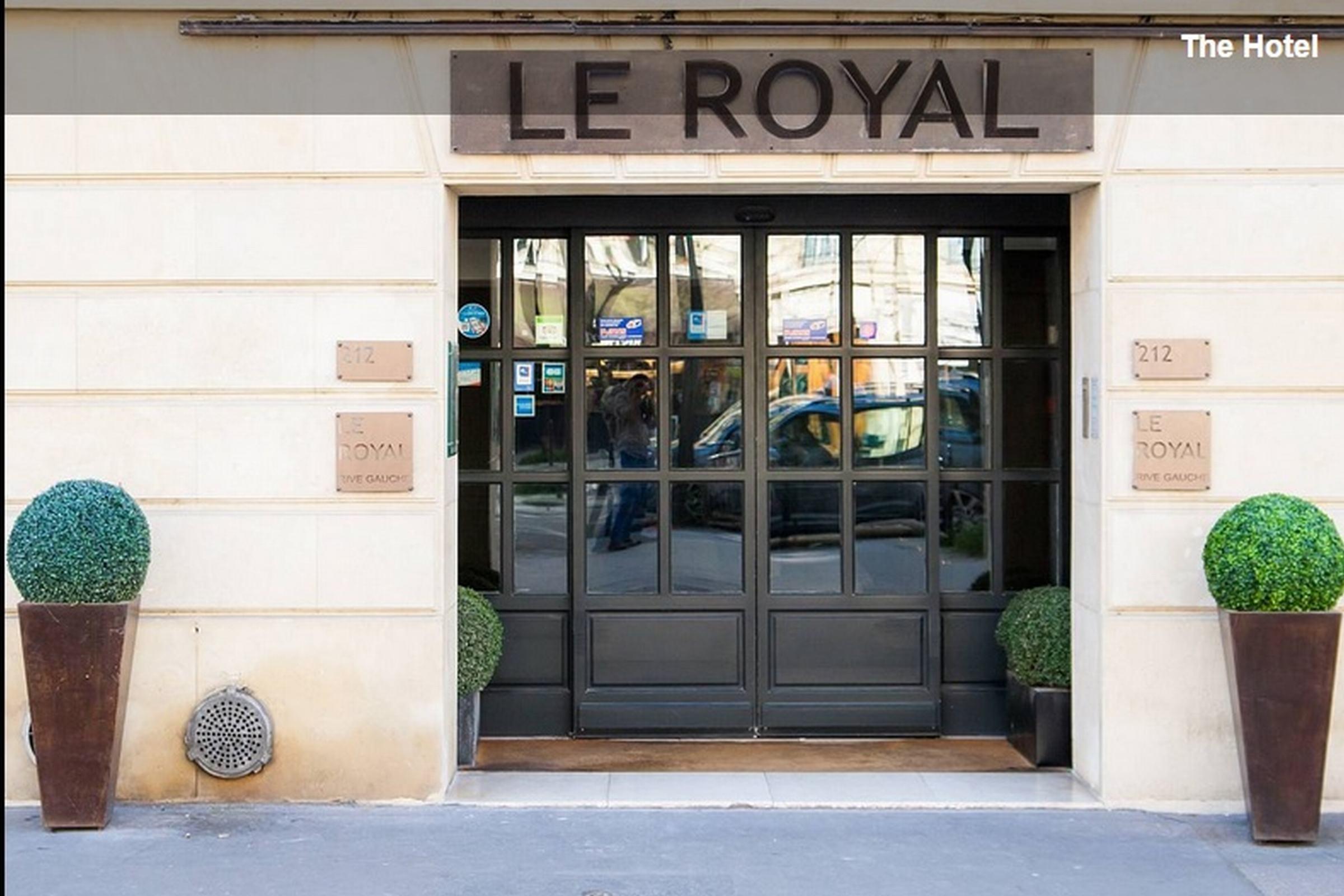 Hotel Le Royal Rive Gauche Paříž Exteriér fotografie
